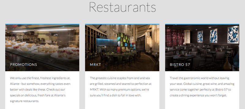 Aliante Restaurants