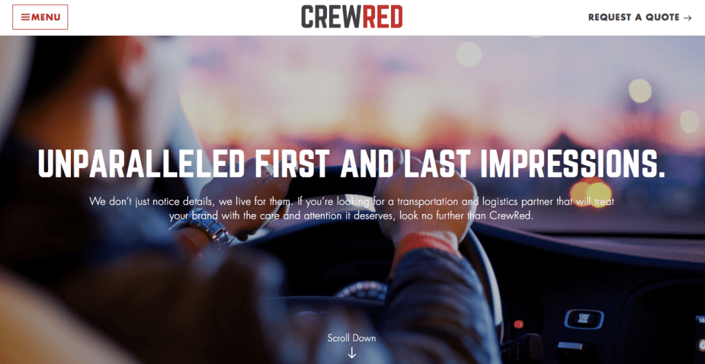CrewRed Homepage